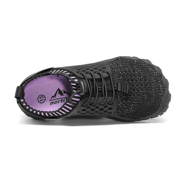 Kids Quick-Dry Water Shoes - BLACK PURPLE - 2